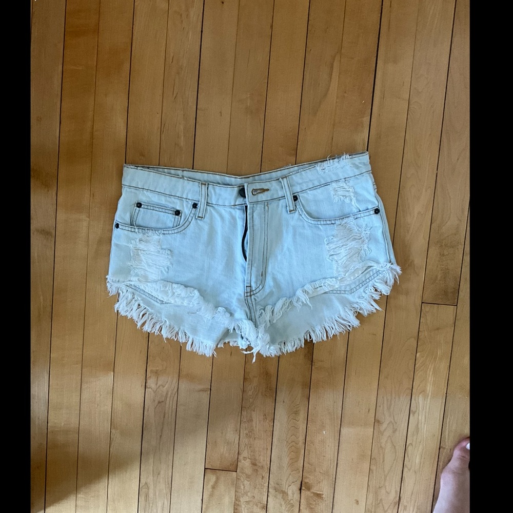Carmar Low Waisted Denim Shorts